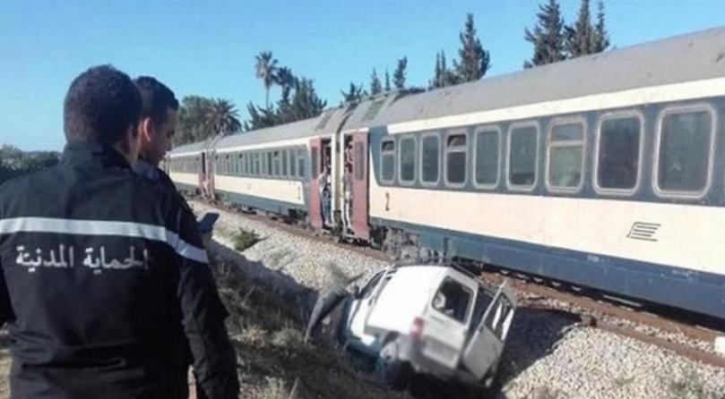 Two dead, 31 injured in train accident in Tunisia