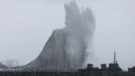 Central Weather Bureau: Typhoon Haikui makes landfall in Taiwan