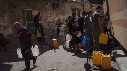 بالفيديو: طوابيرُ العطش في غزة