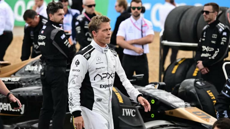 Brad Pitt's 'F1' cruises to top of N.America box office