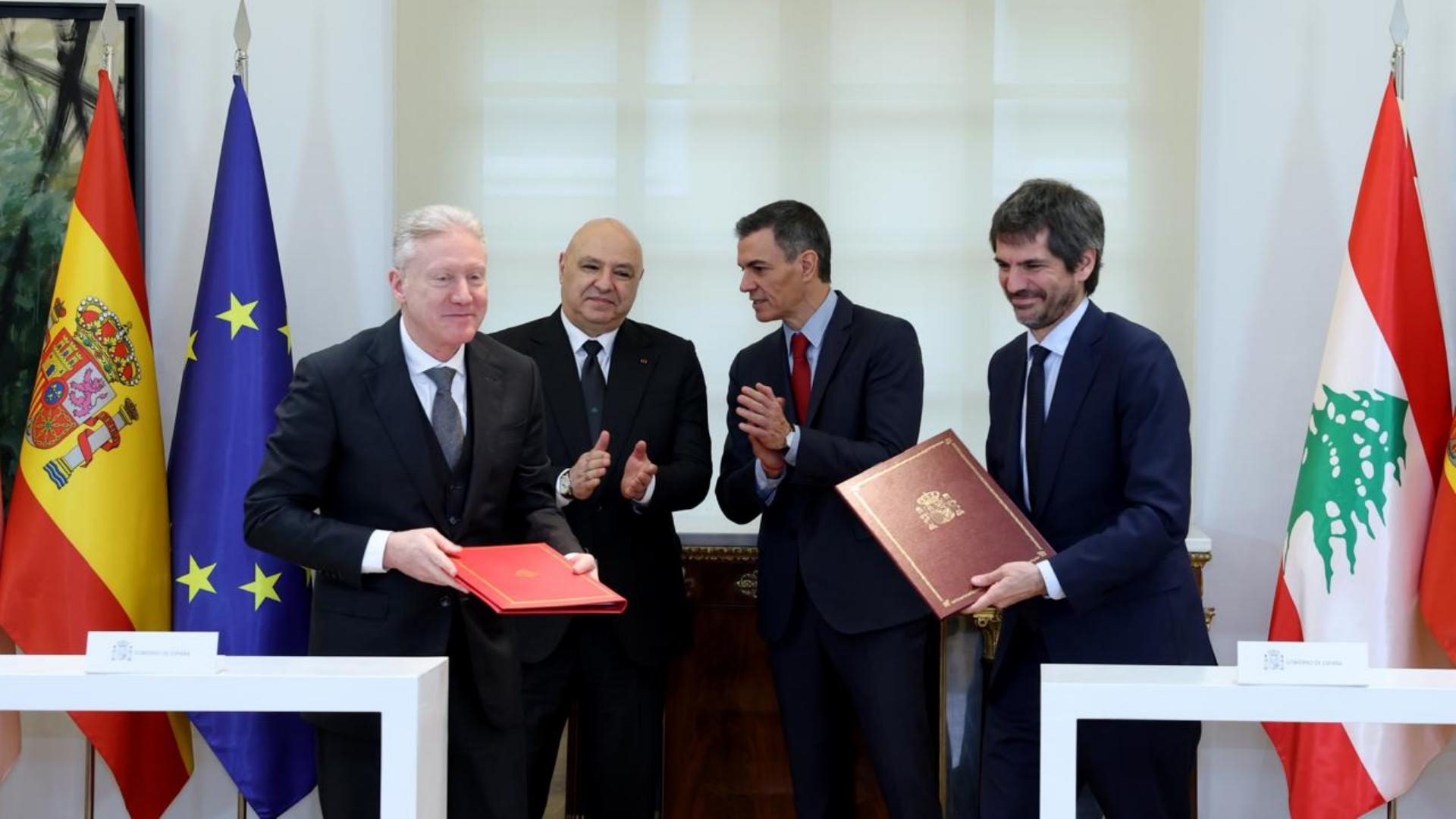 الرئيس عون: نأمل أن تعمل إسبانيا مع الإتحاد الأوروبي للضغط على إسرائيل