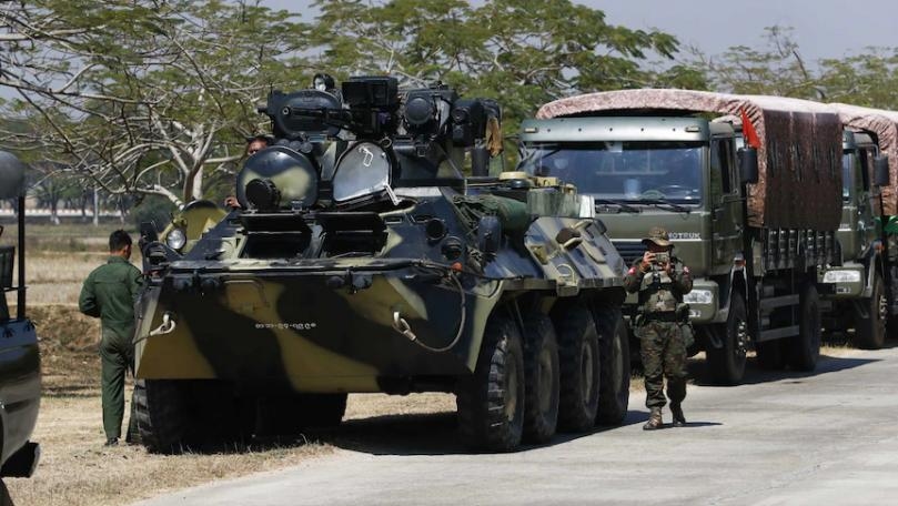 Myanmar forces clash with villagers in delta region, media report 20 dead