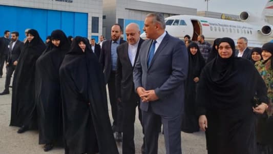 Iranian president's wife arrives in Lebanon to partake in cultural events