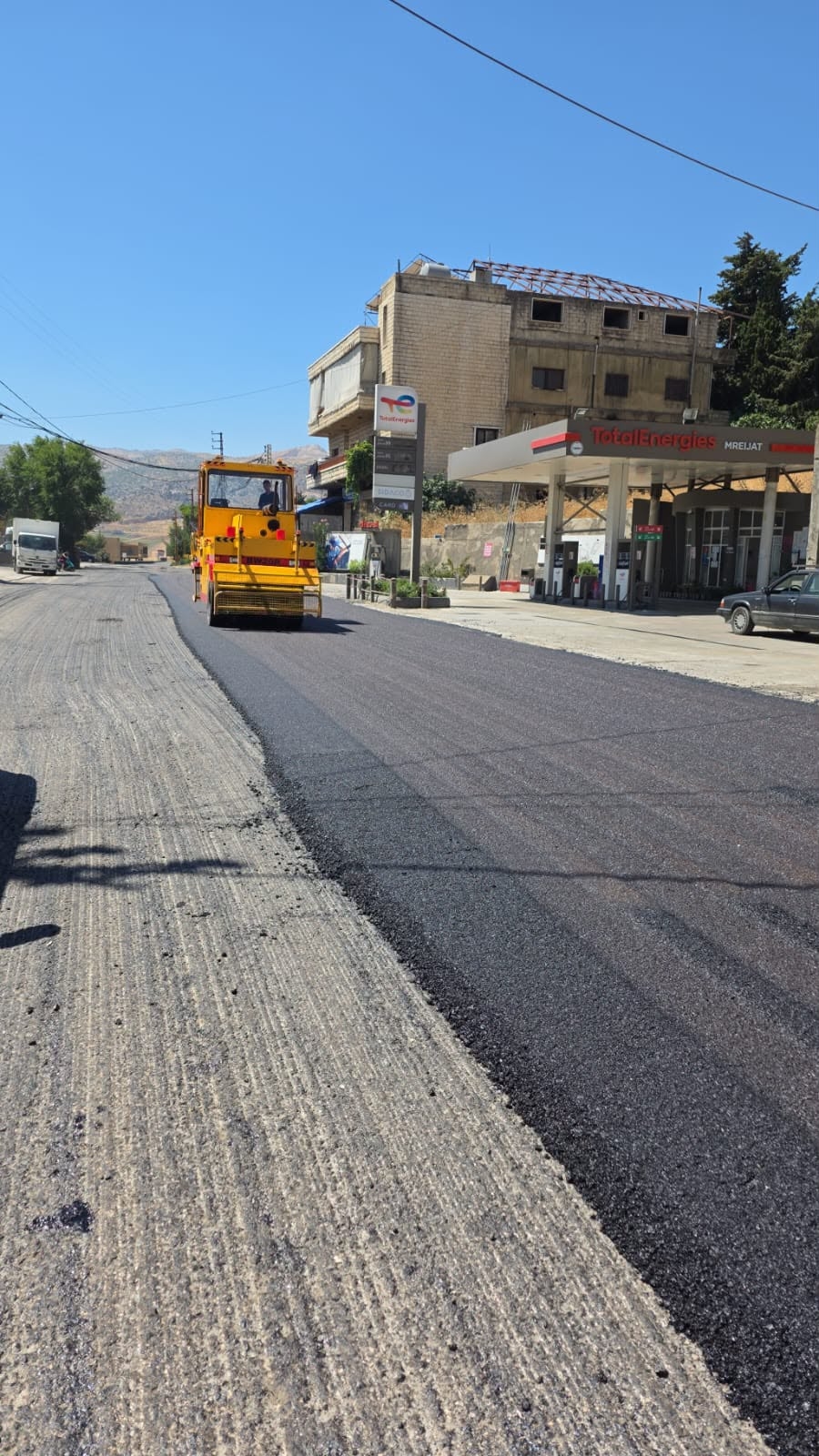 انطلاق أعمال التأهيل على طريق ضهر البيدر... وتذكير بإجراءات السير