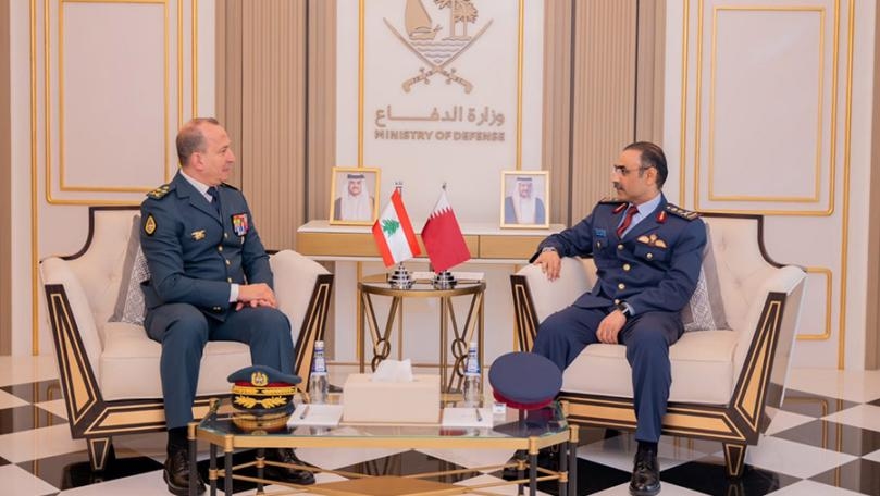 بالصور: قائد الجيش في قطر... وتجديد الدعم للبنان