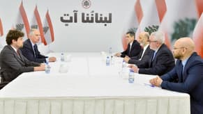 Geagea meets French Ambassador