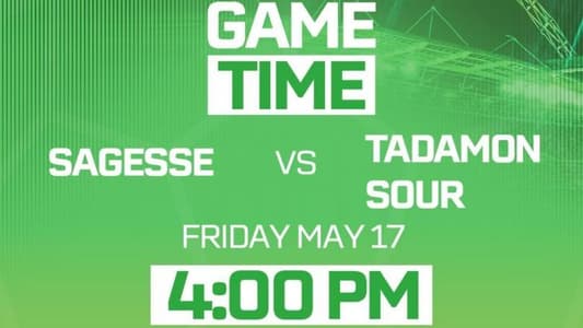 Stay tuned for the match between Sagesse and Tadamon Sour within the Lebanese Football Championship at 4:00 pm live on MTV