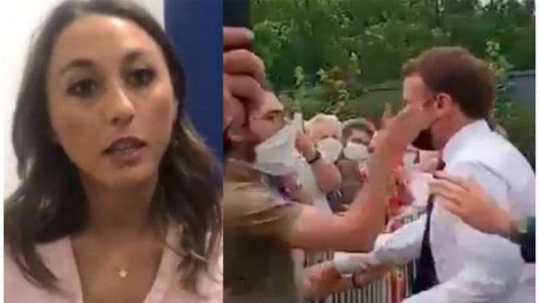 صفعة لماكرون و"تفوو" لجبران