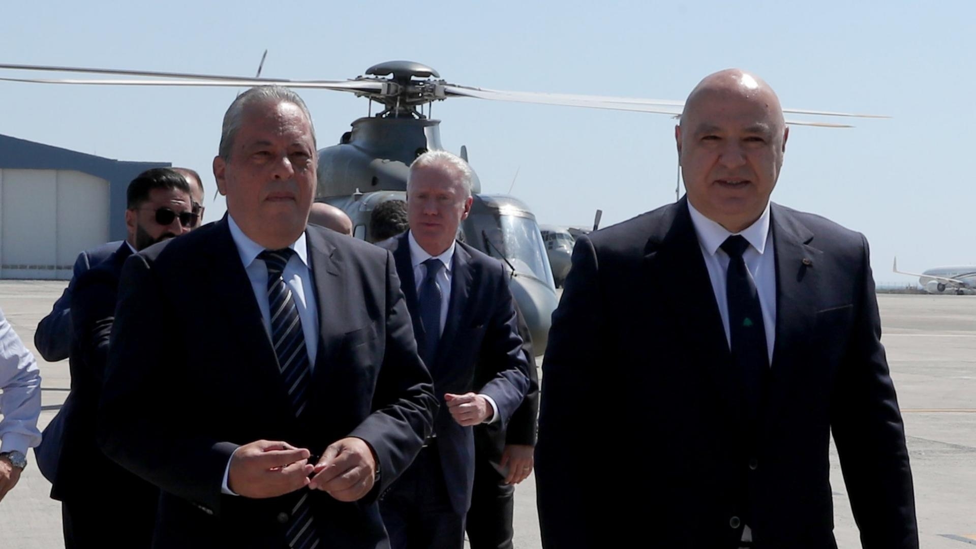 Photos: President Aoun arrives in Cyprus