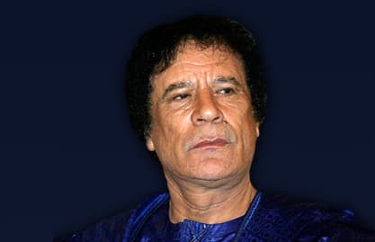 القذافي لن يترك الحكم  او البلاد وسيواصل القتال
