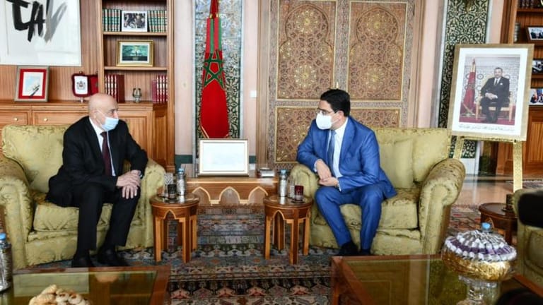 جهود مغربية على خط الأزمة الليبية