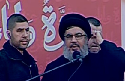 نصرالله يظهر مباشرة بين الحشود في ذكرى إحياء مراسم عاشوراء