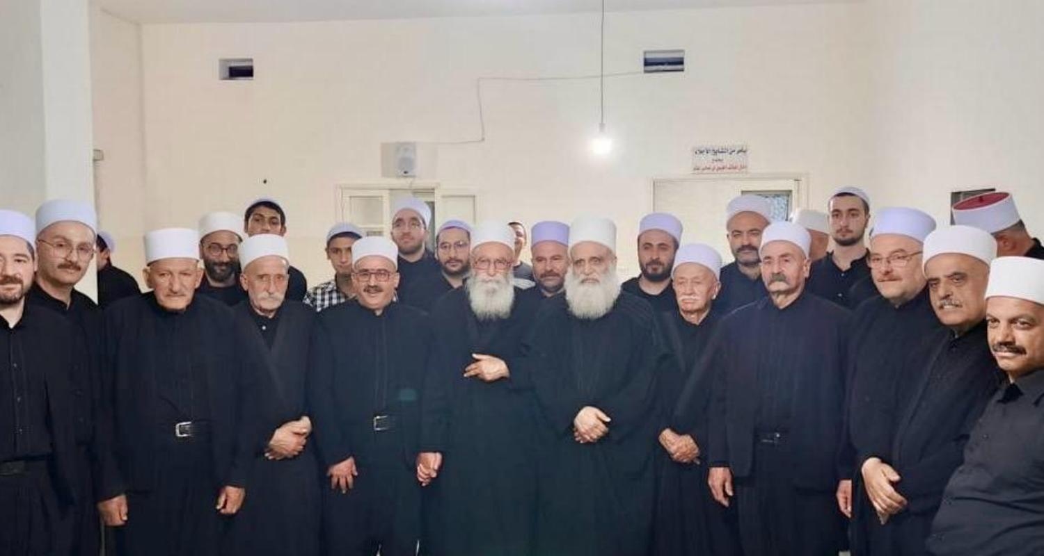 شيخ العقل تلقى تهاني بالأضحى