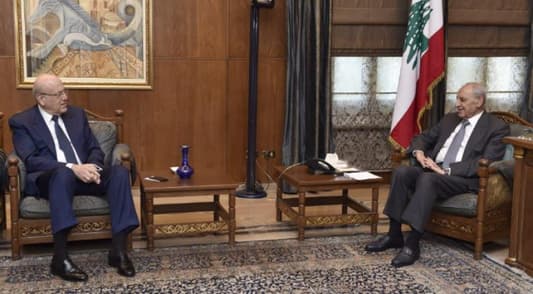 Berri tackles developments with Mikati