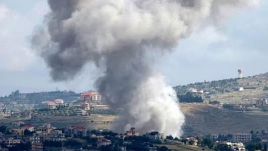 NNA: Israeli aircraft targeted the town of Arnoun in Nabatieh for the second time