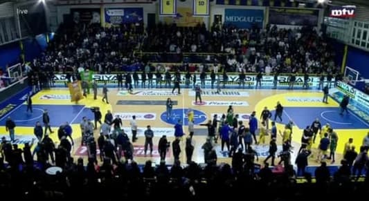 Al-Riyadi beats Sagesse 77-71 in the tenth round of Snips Lebanese Basketball Championship