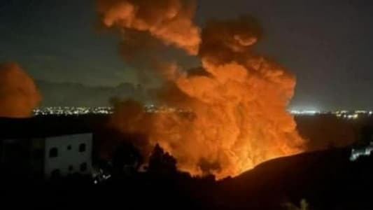 The Israeli army: We conducted precise strikes on Hezbollah positions in the southern suburbs of Beirut