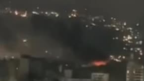 Watch: Fire broke up in Beirut