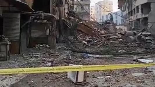 Watch: Aftermath of Airstrikes on Dahiyeh