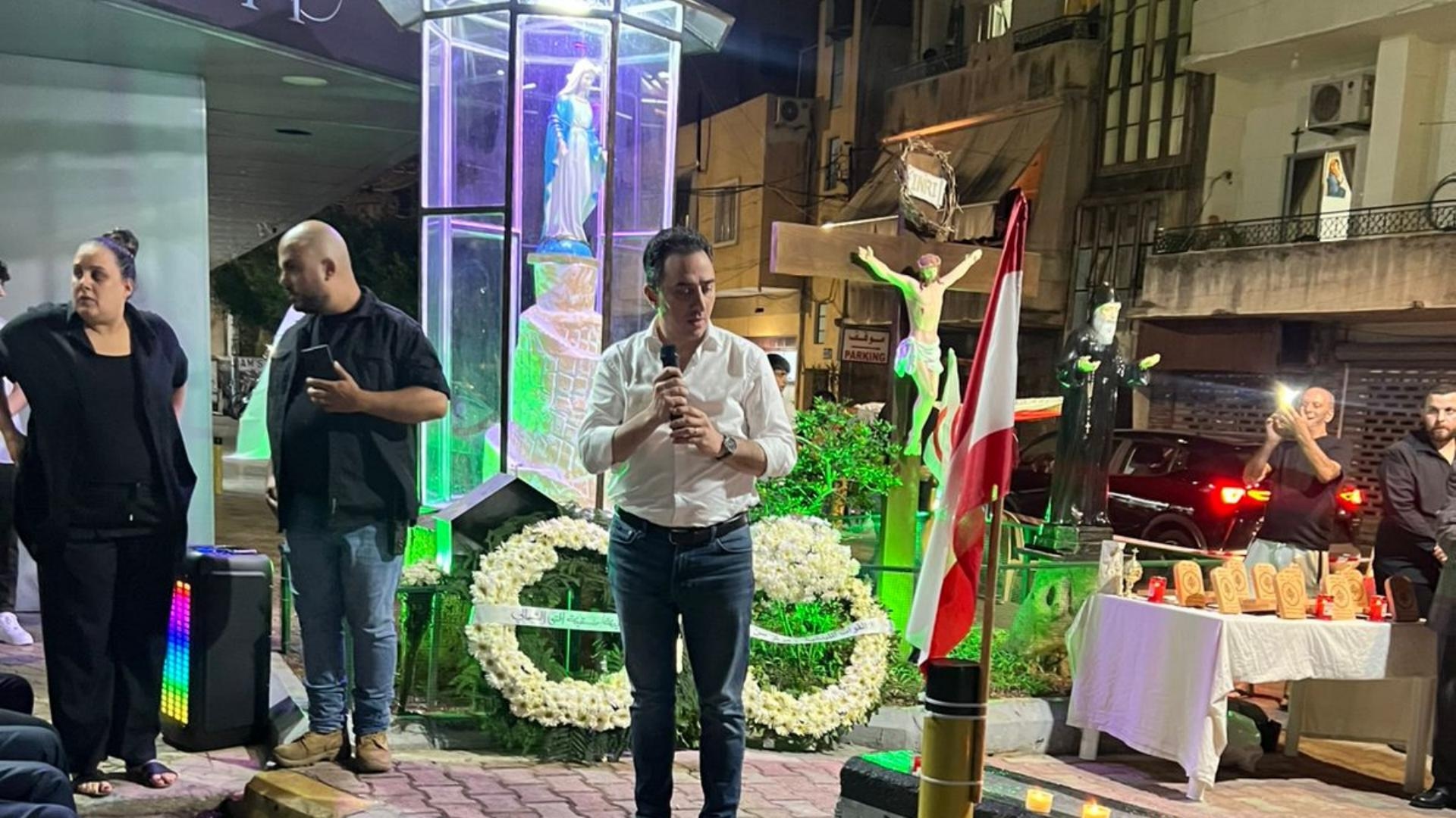 القوات اللبنانية تحيي ذكرى شهداء المقاومة بقداس في سن الفيل