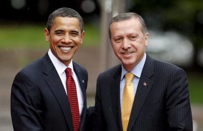 اوباما واردوغان يتفقان على ضرورة ارسال مساعدات غير عسكرية الى المعارضة السورية 