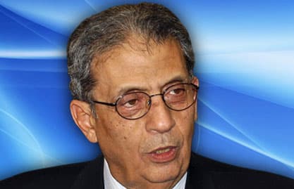 عمرو موسى يطالب بالحفاظ على سلمية الثورة والابتعاد عن وزارة الدفاع