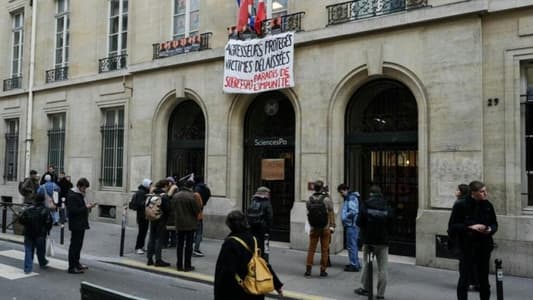 French Media: Courses at the School of Political Science in Paris have been suspended due to protests condemning the war on Gaza