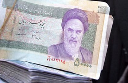 سعر صرف الريال الايراني يتراجع 17 بالمئة مقابل الدولار في يوم واحد 