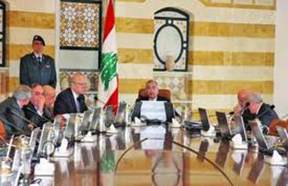 مجلس الوزراء اقر تعيينات قضائية ويجتمع الاربعاء لدرس السلسلة