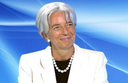 لاغارد تأسف لعدم مشاركة كبار المسؤولين الماليين الصينيين في قمة طوكيو