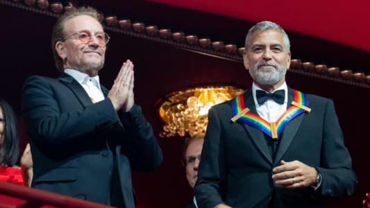 Glitzy Washington Gala Honors Legendary Artists Including George Clooney, U2