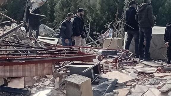 بالصّور: انتشال جثامين ٢٣ شهيدًا من تحت الأنقاض في قرى حدودية