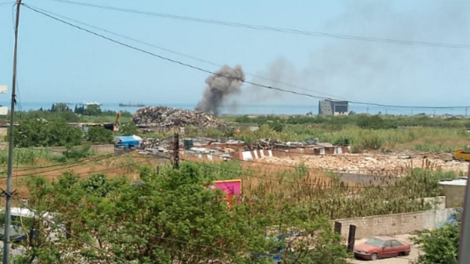انفجار قذيفة قديمة... والجيش يفرض طوقاً أمنيًّا