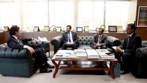 مكاري بحث مع سفير بنغلادش في العلاقات