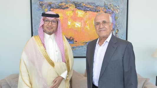 Bukhari visits former president Sleiman