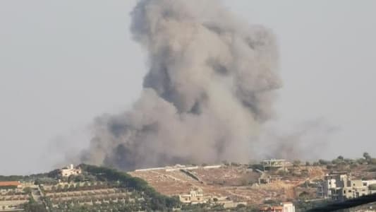 NNA: Two airstrikes on Kfar Melki, Saida district