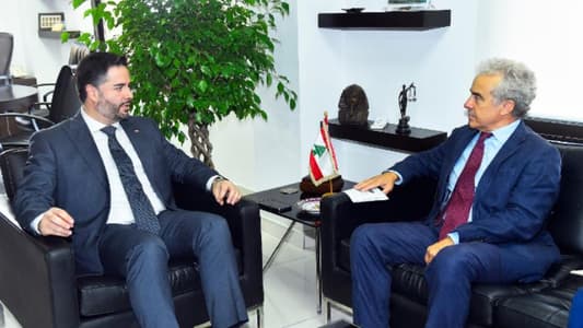 Salam meets Brazilian, Slovenian ambassadors