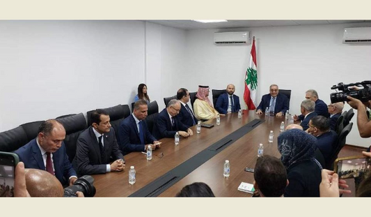 Bou Habib meets Arab League ambassadors