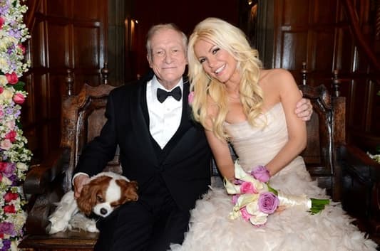 86-Year-Old Playboy Founder Marries a 26-Year-Old Model