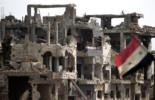 Syrian Coordinating Committees: 95 people were killed today by the regime forces gunfire
