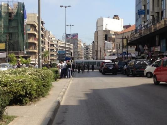 Tripoli's Syria Street was blocked to claim the compensations of the Higher Relief Council