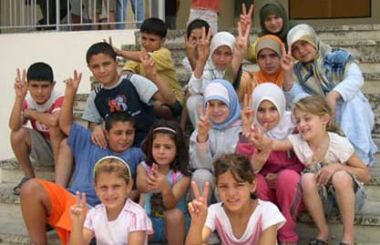 تحرك للنازحين الفلسطينيين من سوريا في مخيم البداوي