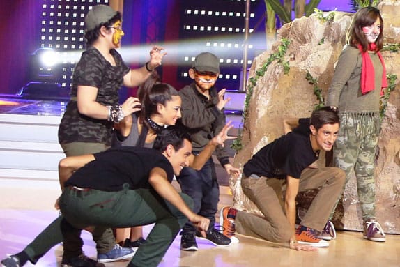 أطفال "تمنى" يشعلون مسرح رقص النجوم