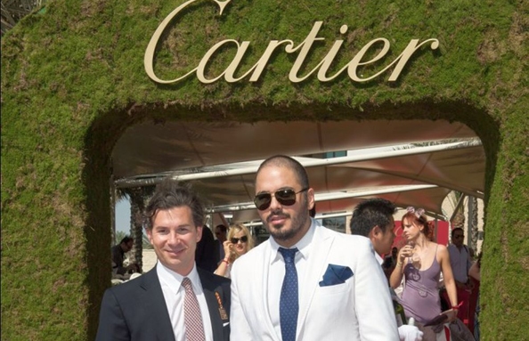 البوب ستار رامي عياش ضيف شرف العلامة العالمية"كارتييه" في دبي 