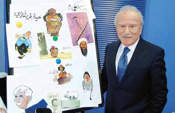 لبنان يبكي ... بريشة بيار صادق