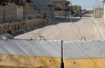Syria street in Tripoli has been blocked in protest against the arrest of Jala Mansour who hails from Bab Al-Tebbaneh