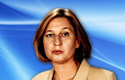 Livni heading to Washington to meet Kerry