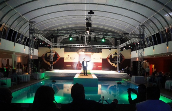 سعد رمضان يحيي حفل ملكة جمال المغتربين في قبرص