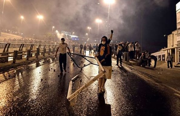 مسلسل الاحتجاجات يتواصل لليوم السادس في تركيا