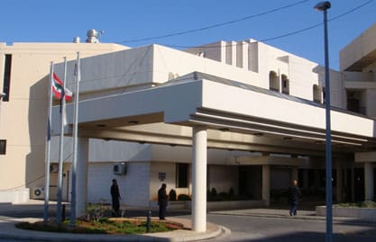 صدم مواطن عند ساحة النجمة في صيدا